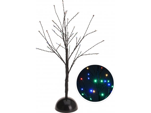 Светящееся дерево Сказочная Липа 40 см, 32 разноцветные мини Led лампы, на батарейках Koopman AXZ201040