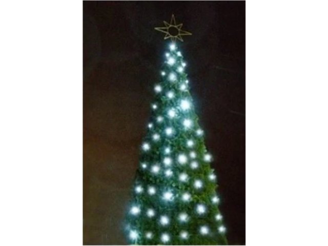 Многофункциональный комплект освещения «Звездное небо», для новогодних елок высотой 4 м