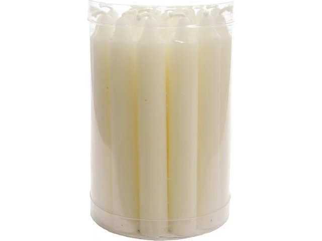 Свечи для торта Праздничные, 10.5*1.3 см, 20 шт, белые Kaemingk