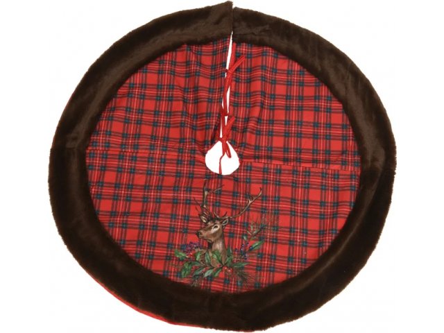 Юбка для елки Шотландское рождество 88 см Kaemingk