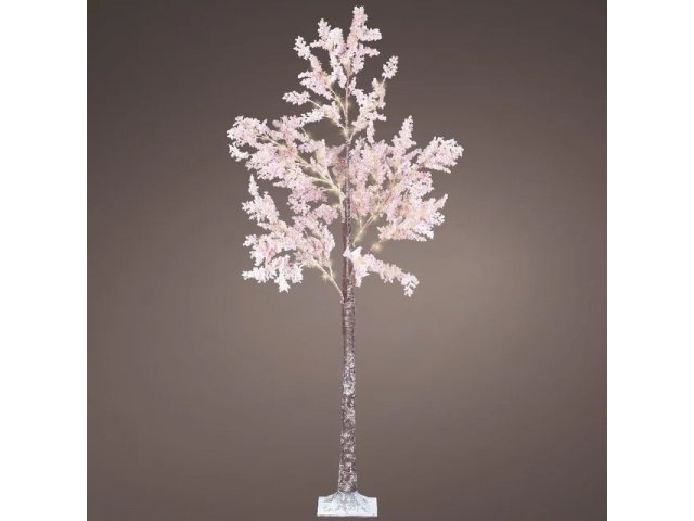 Светодиодное дерево Pink Cercis 180 см, 180 теплых белых микро LED ламп, IP44 Kaemingk