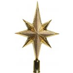 Верхушка Звезда 25 см золотая Kaemingk 029097