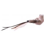 Елочное украшение Женевская пташка 15 см розовая, клипса Kaemingk